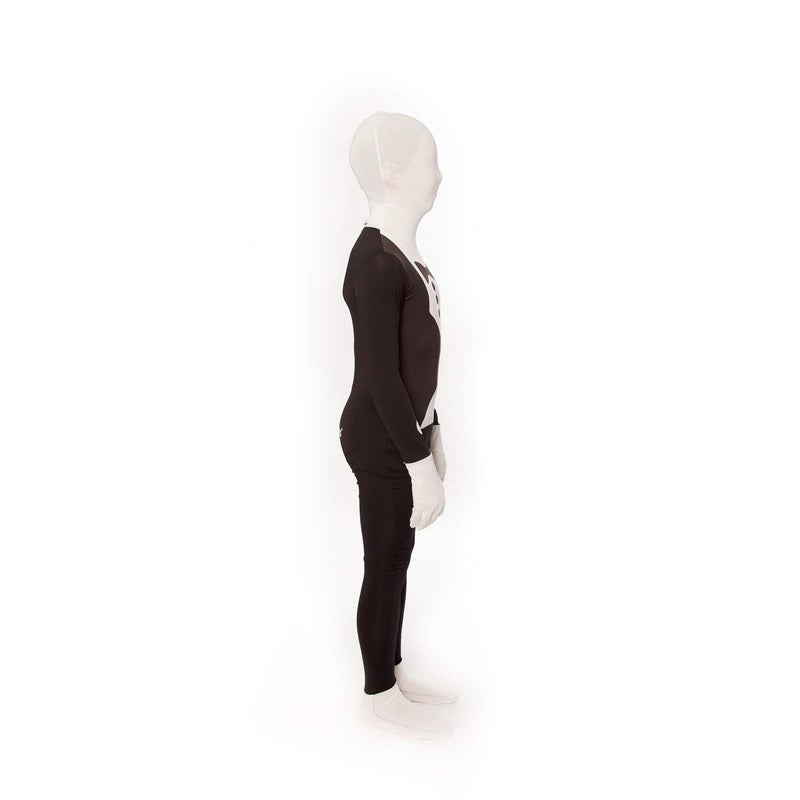 Morphsuits Tuxedo Kids Black Morph Suit, Boys Black Morph Suit, Kids Black Bodysuit Costume, Zentai Suit Scary Costumes Kids Small - Image 3